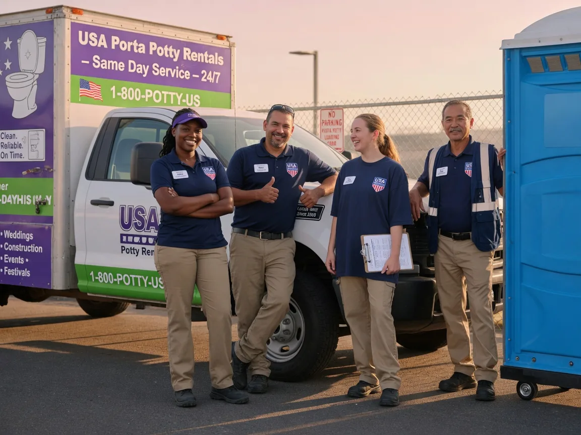 Porta Potty Rental company in Mcadoo, TX